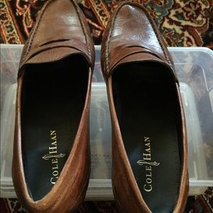 Cole Haan leather loafers